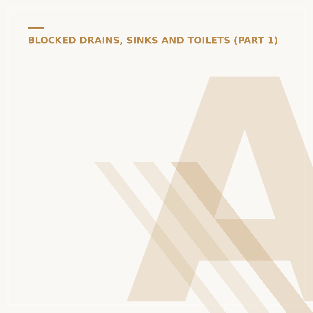 Anglian Water Blocked Drain: What to Do