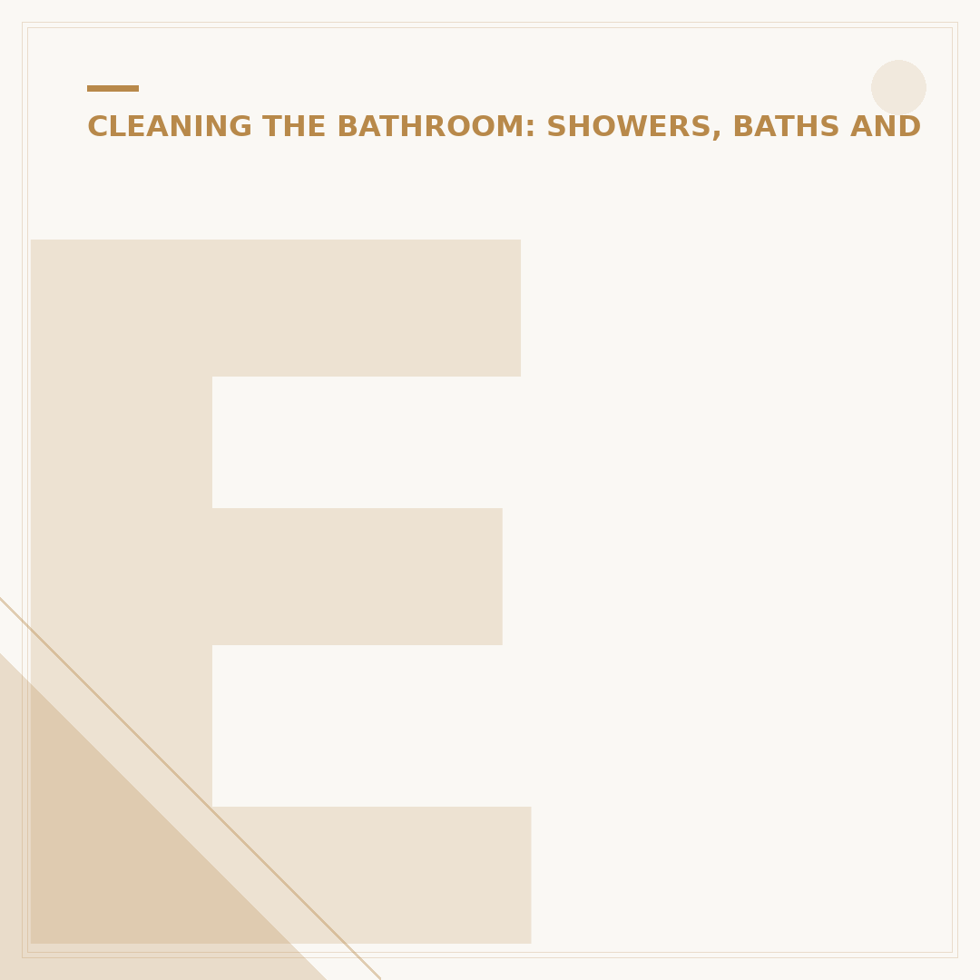Effective Bathroom Floor Cleaner Solutions