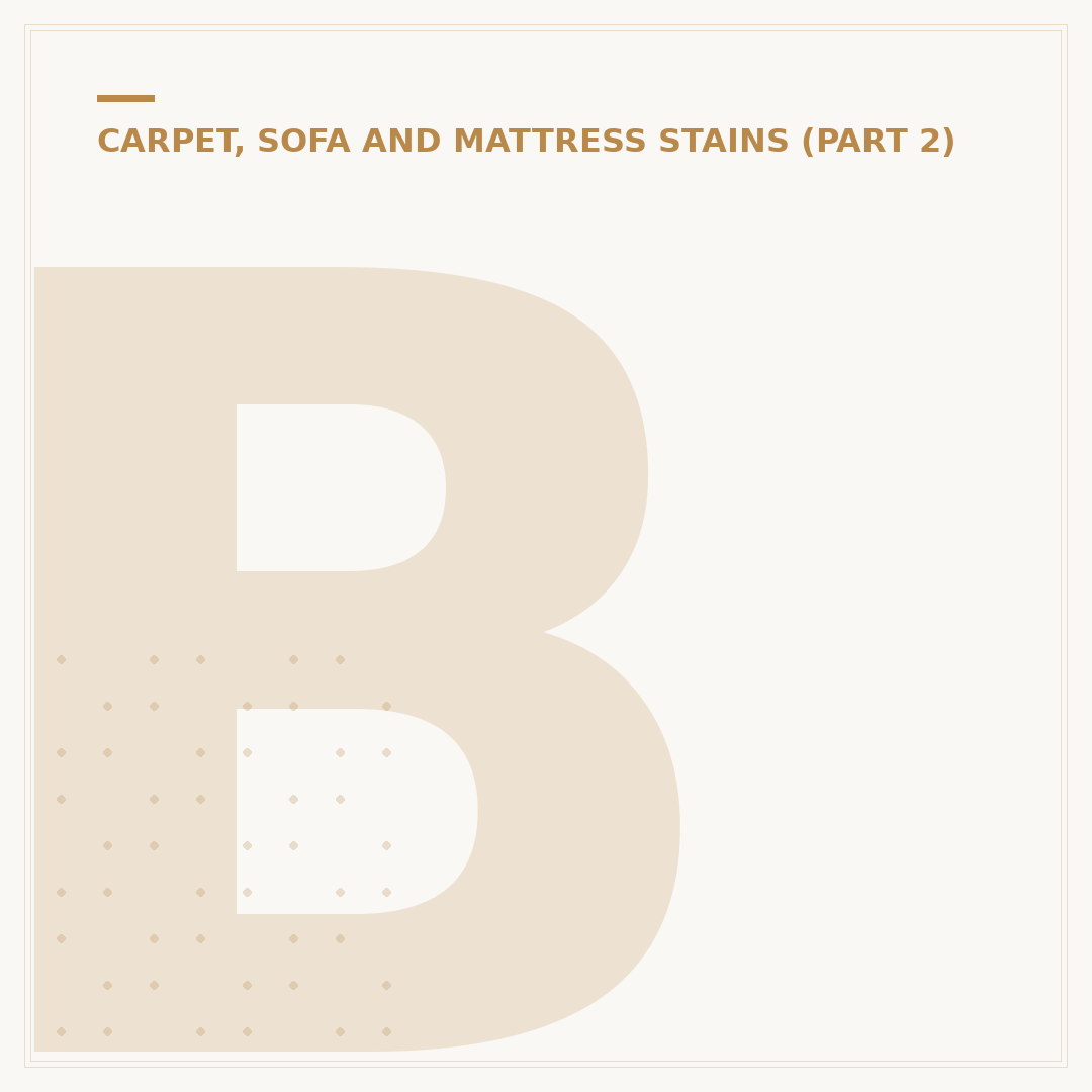 Blood Stain on Mattress: Removal & Prevention