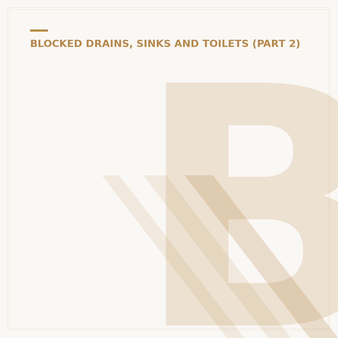 Buster Plughole Unblocker: How to Use & Unblock Drains