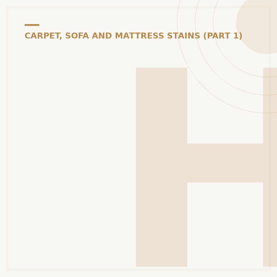 How to Clean Coffee Stains Out of Carpet Effectively