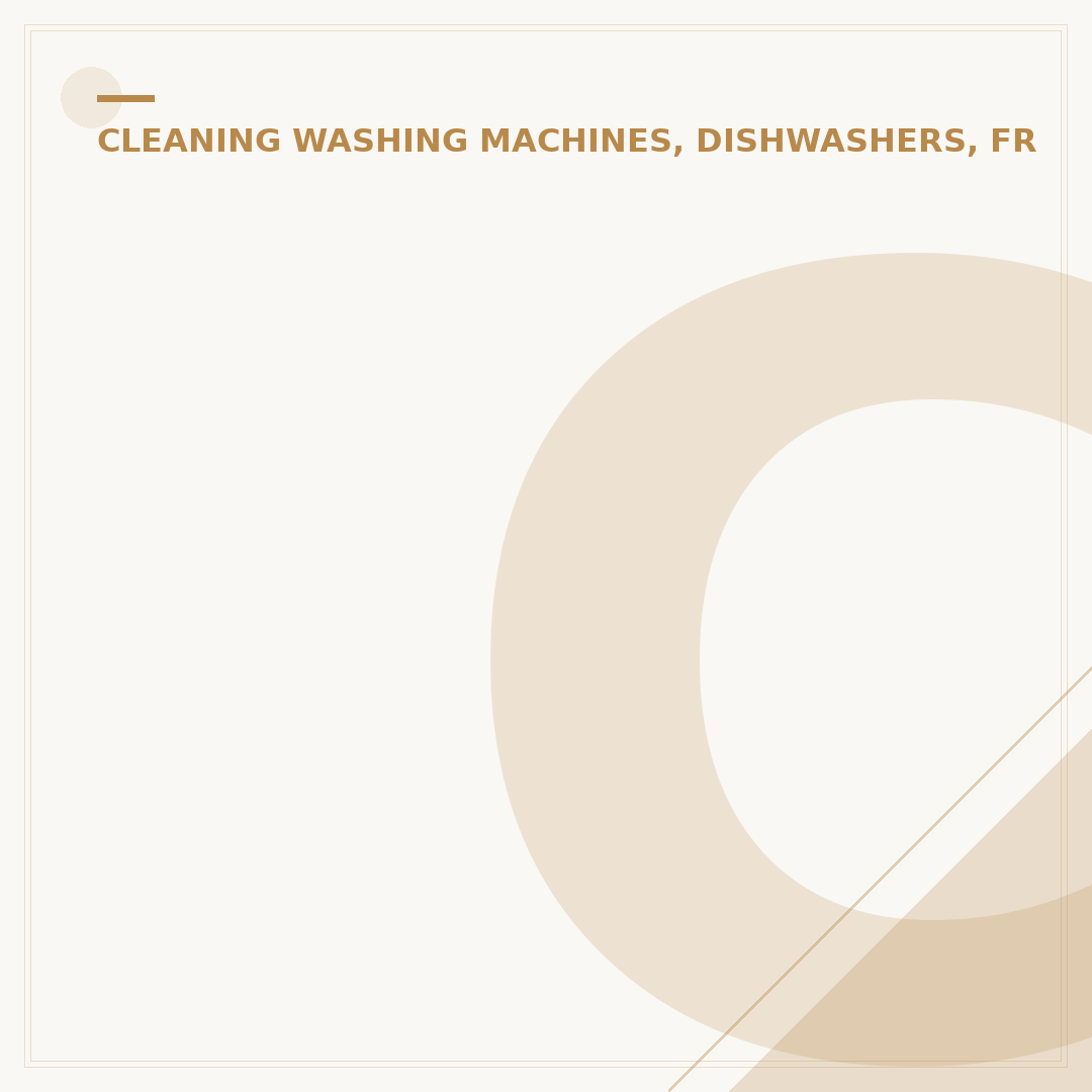 Clean Dishwasher with Vinegar: An Effective Method