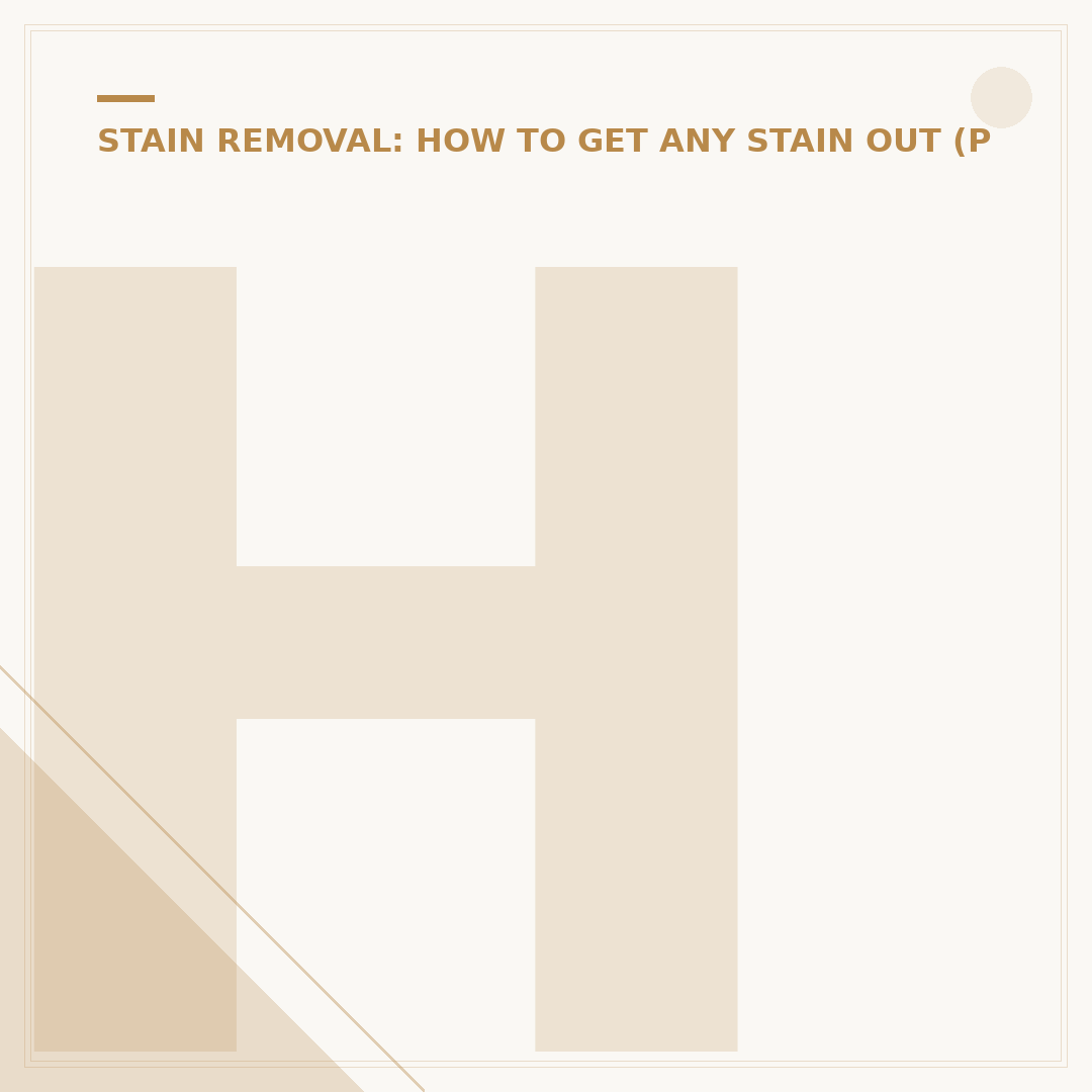 How to Clean Water Stains on Glass