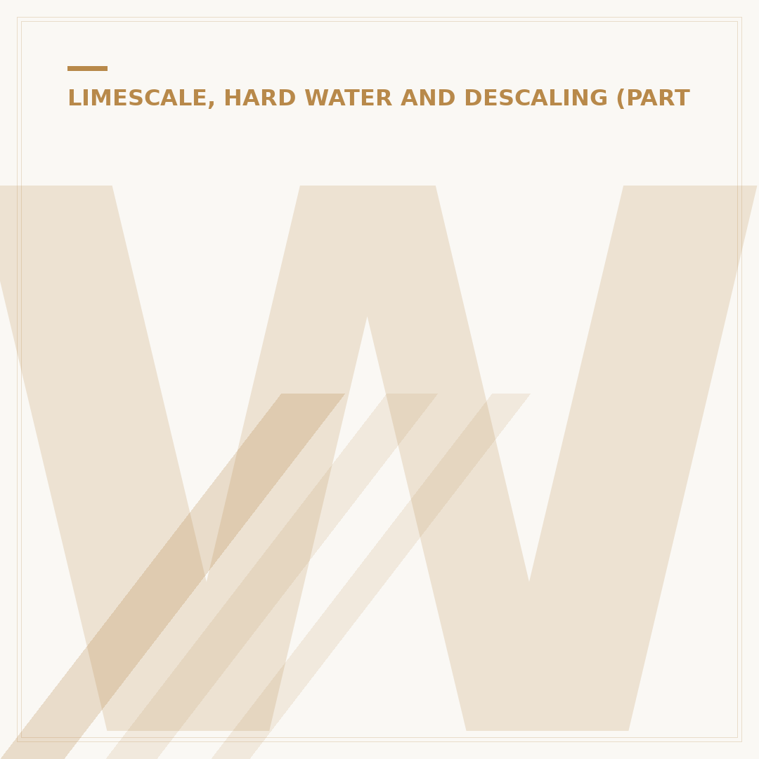 What a Descaler Means for Your Appliances and Home