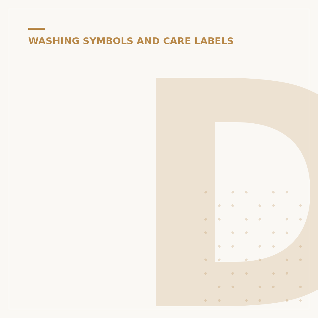 Dry Clean Laundry Symbol: What It Means for Your Clothes
