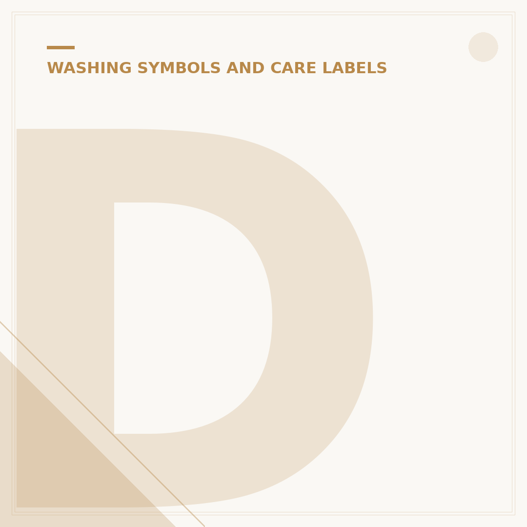 Dry Clean Only Garments: Understanding Care Labels