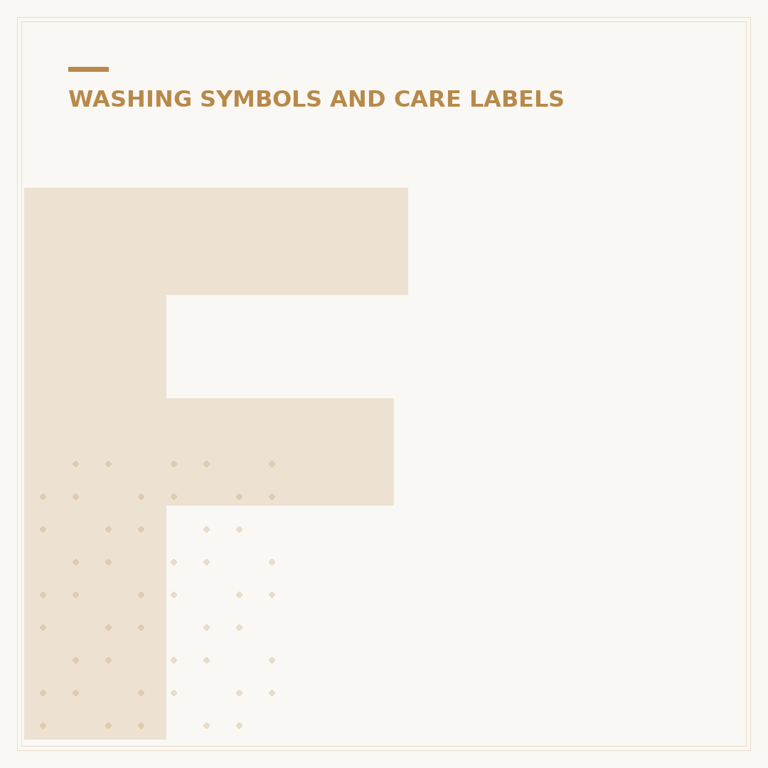 Fabric Care Symbols