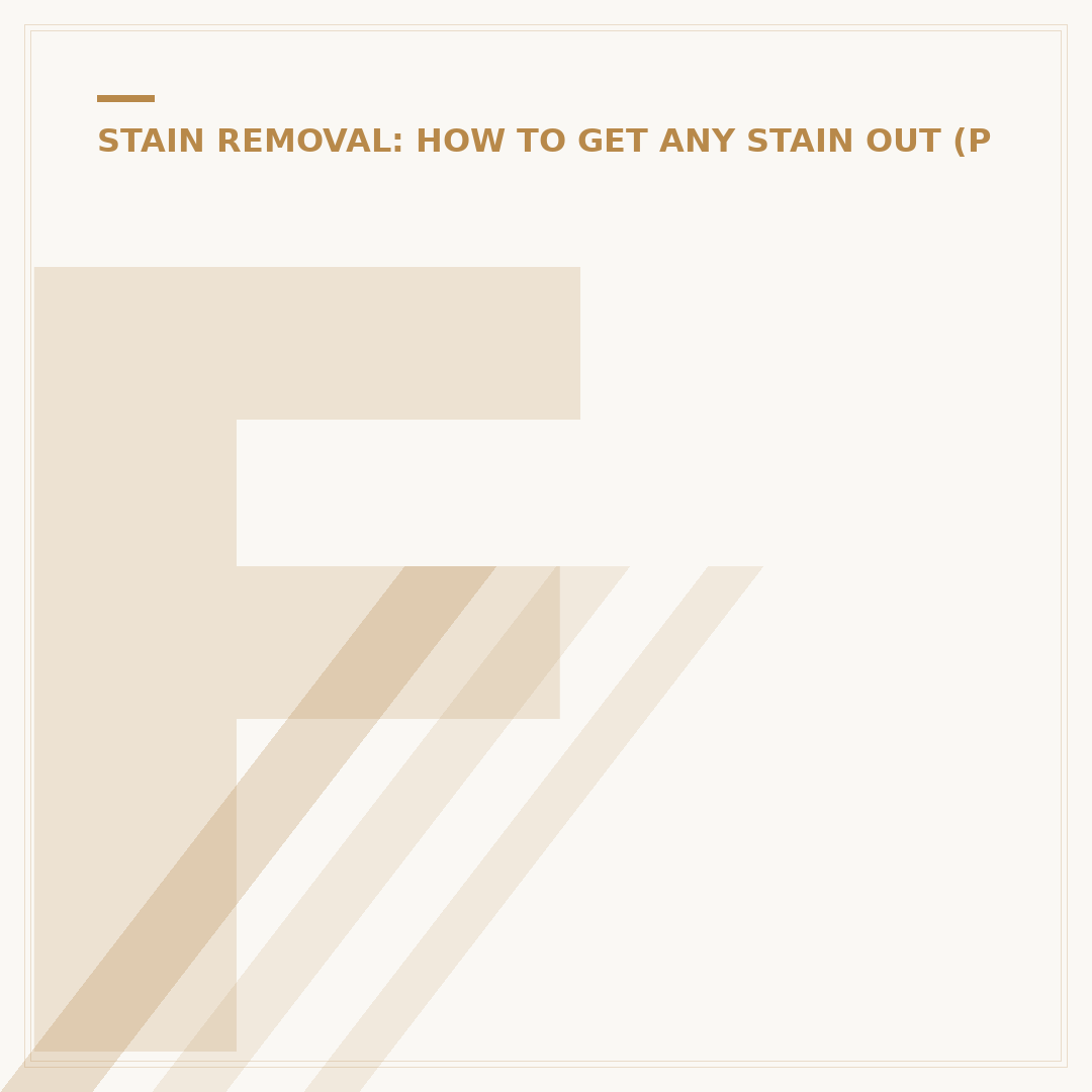 Folex Stain Remover: Effective Fabric Spot Cleaning