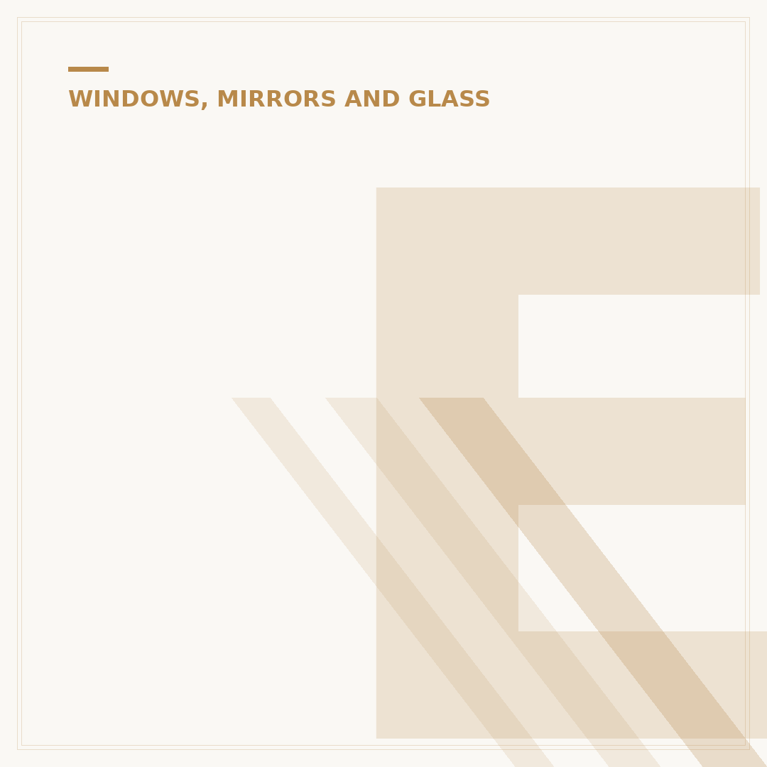Effective Glass Cleaner: Properties, Types & Usage