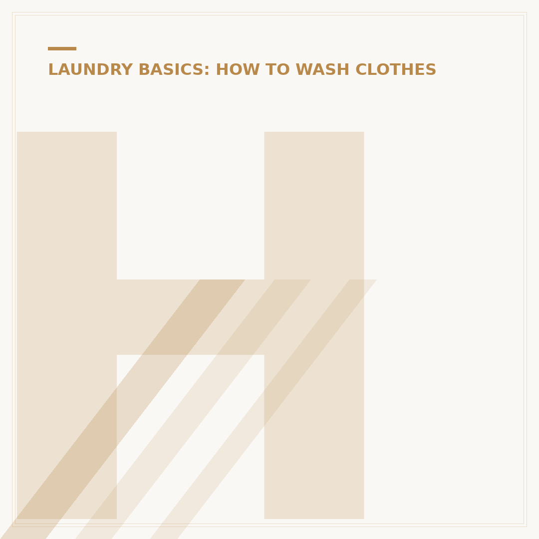 How Often Should You Wash Clothes and Linens?