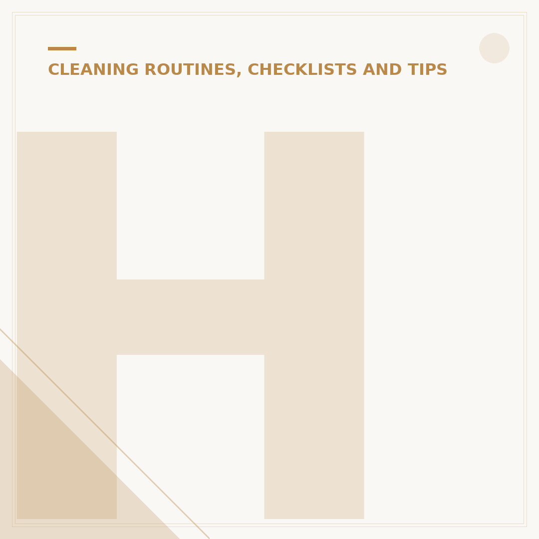 How to Deep Clean Kitchen Thoroughly