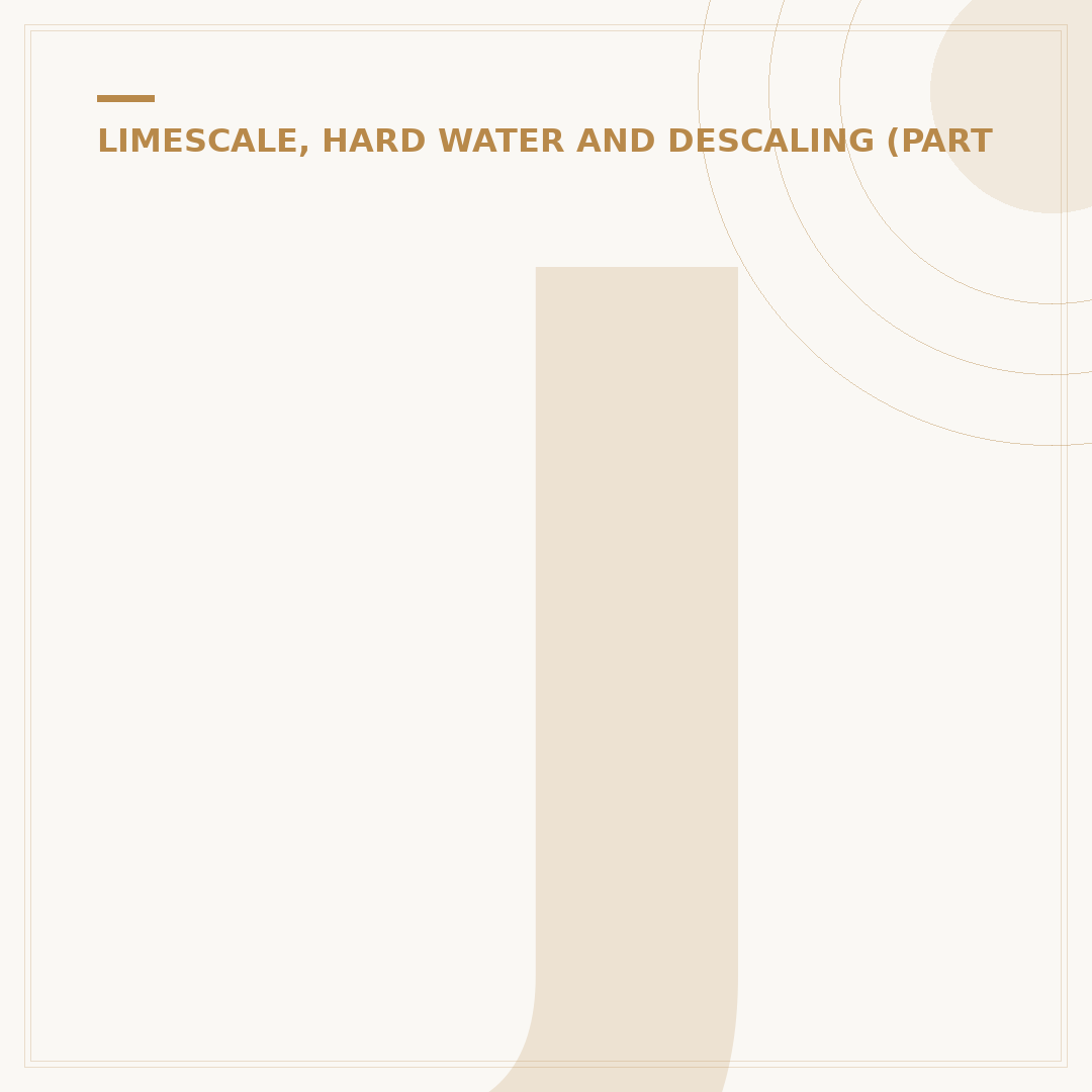 Jue Fish Bathroom Descaler: How to Tackle Limescale
