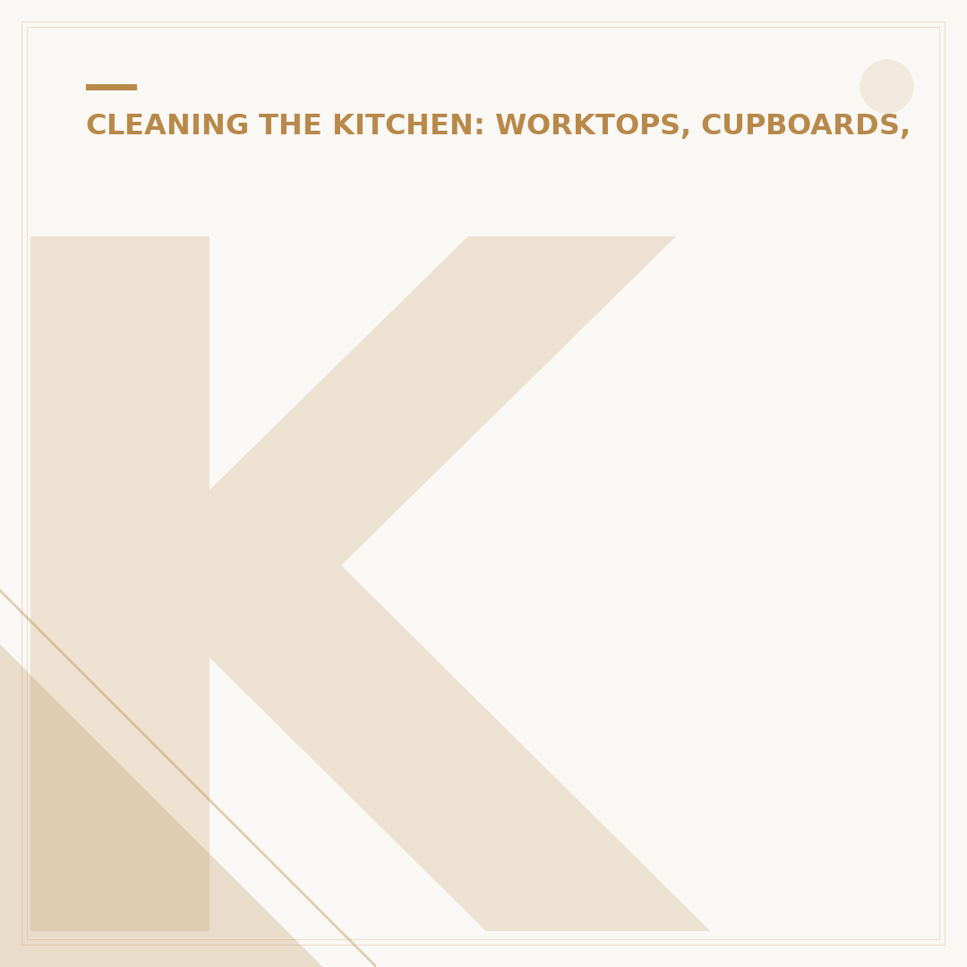 Kitchen Surface Cleaner: What It Is & How to Choose