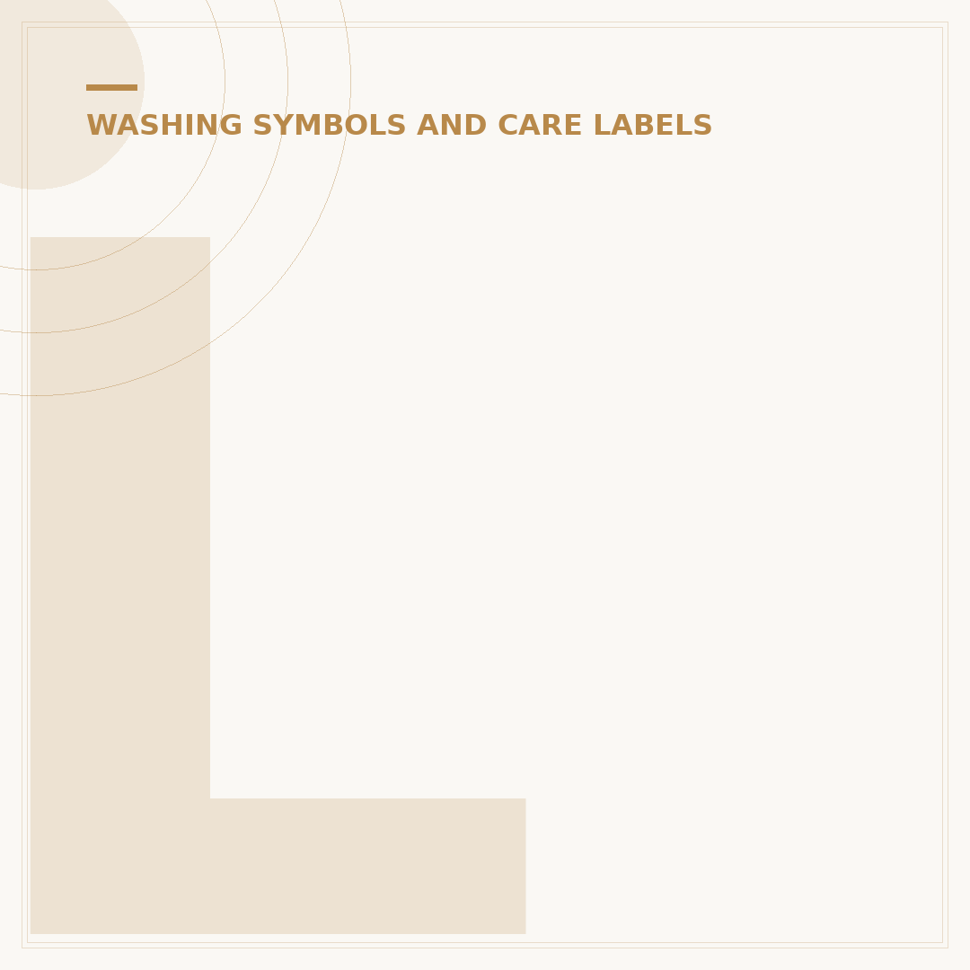 Laundry Instruction Symbols Explained: Decode Care Labels