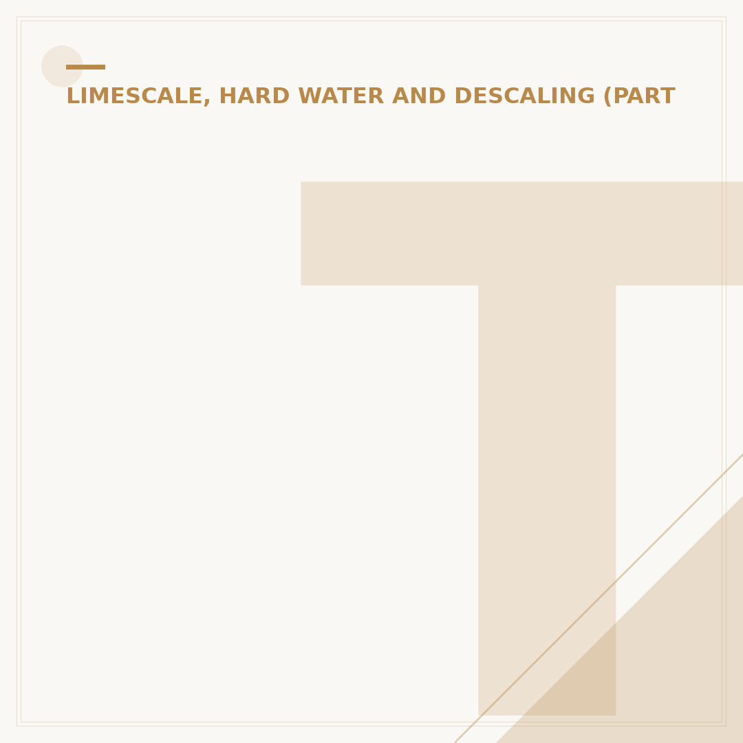 Toilet Cistern Limescale Remover: Causes and Solutions