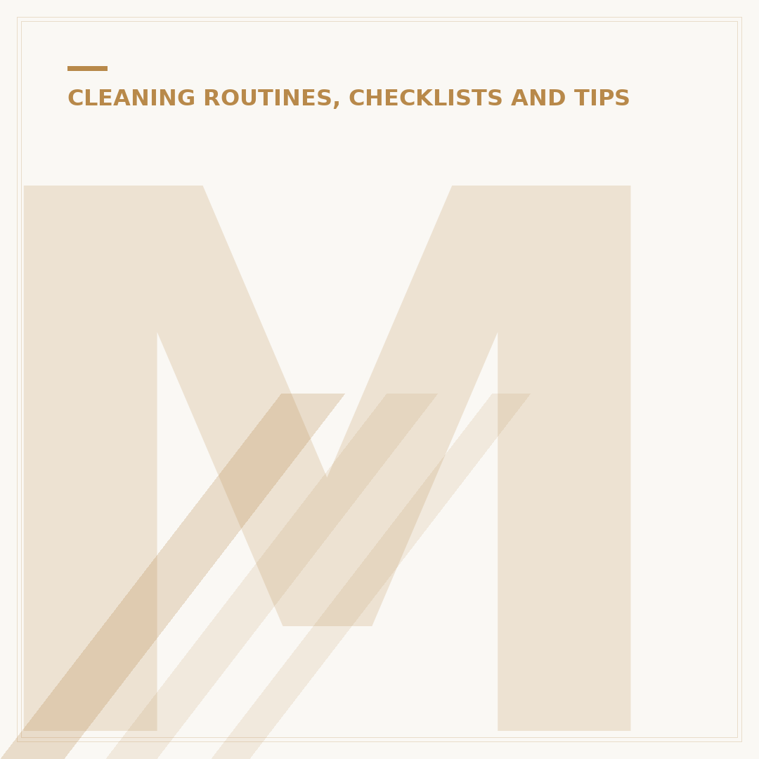 Maxine Dwyer Cleaning Tips for a Tidy Home
