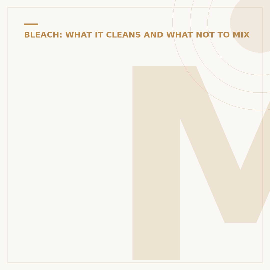 Mixing Bleach and Vinegar: The Dangerous Reaction