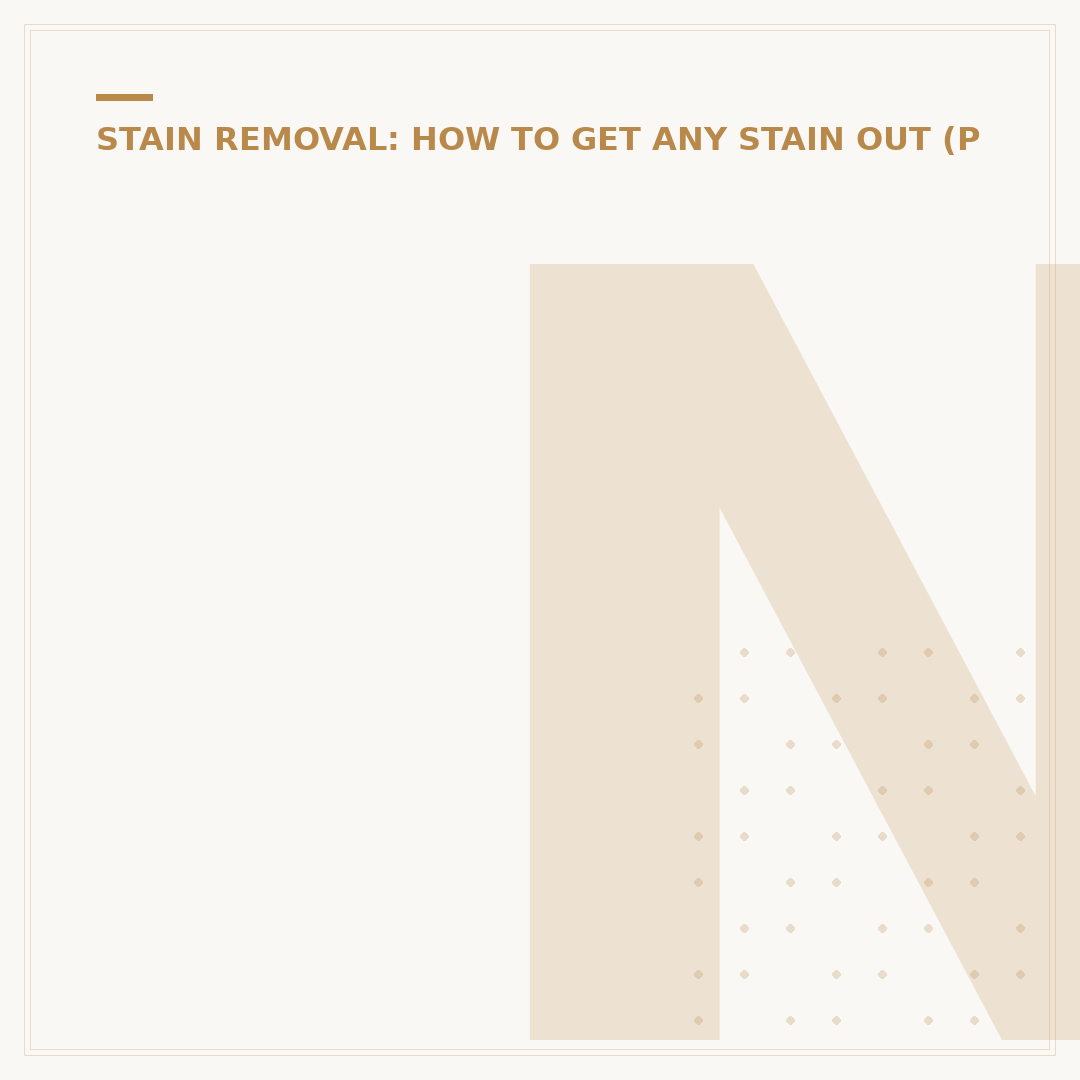 Natural Deck Stain Remover: Eco-Friendly Options