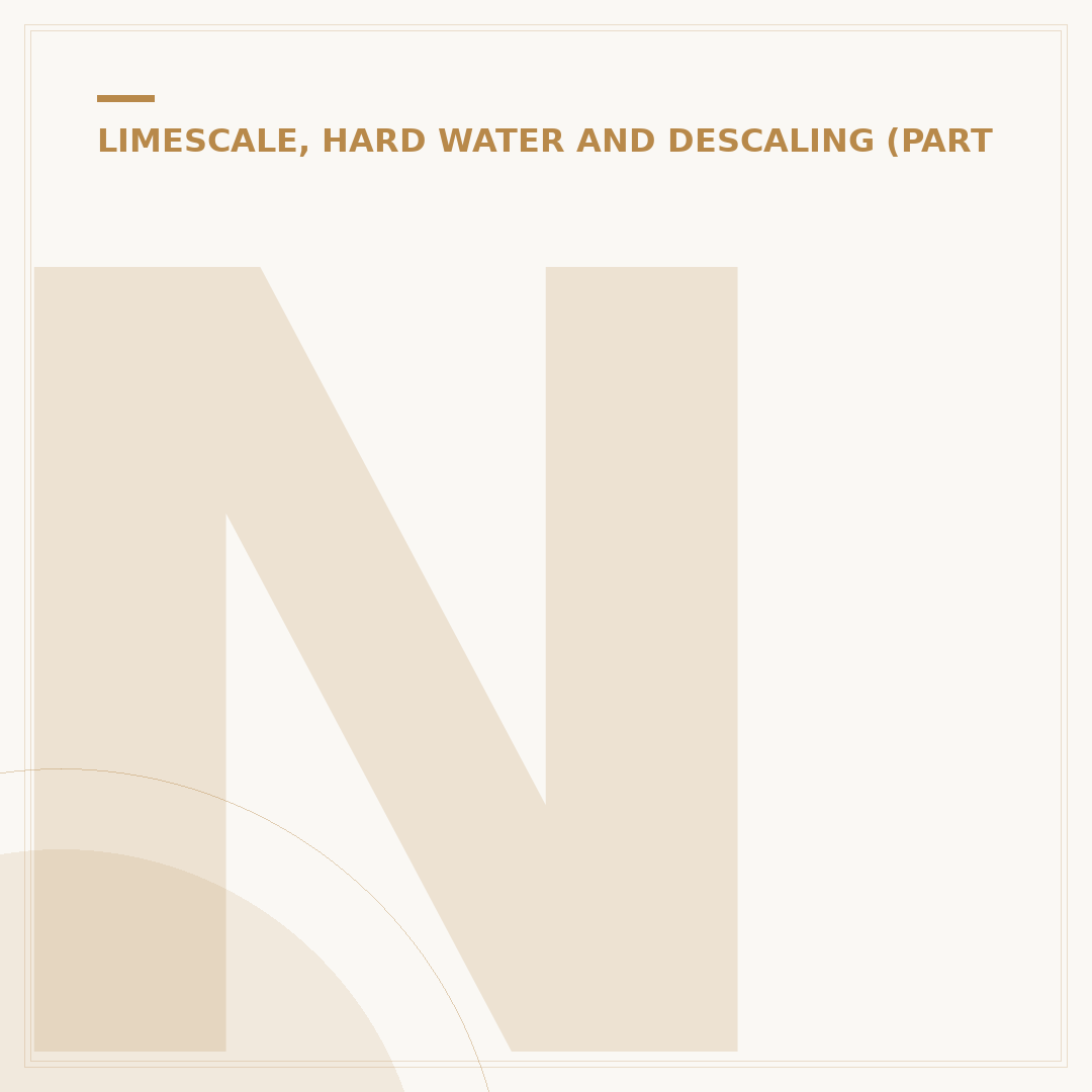Natural Limescale Remover