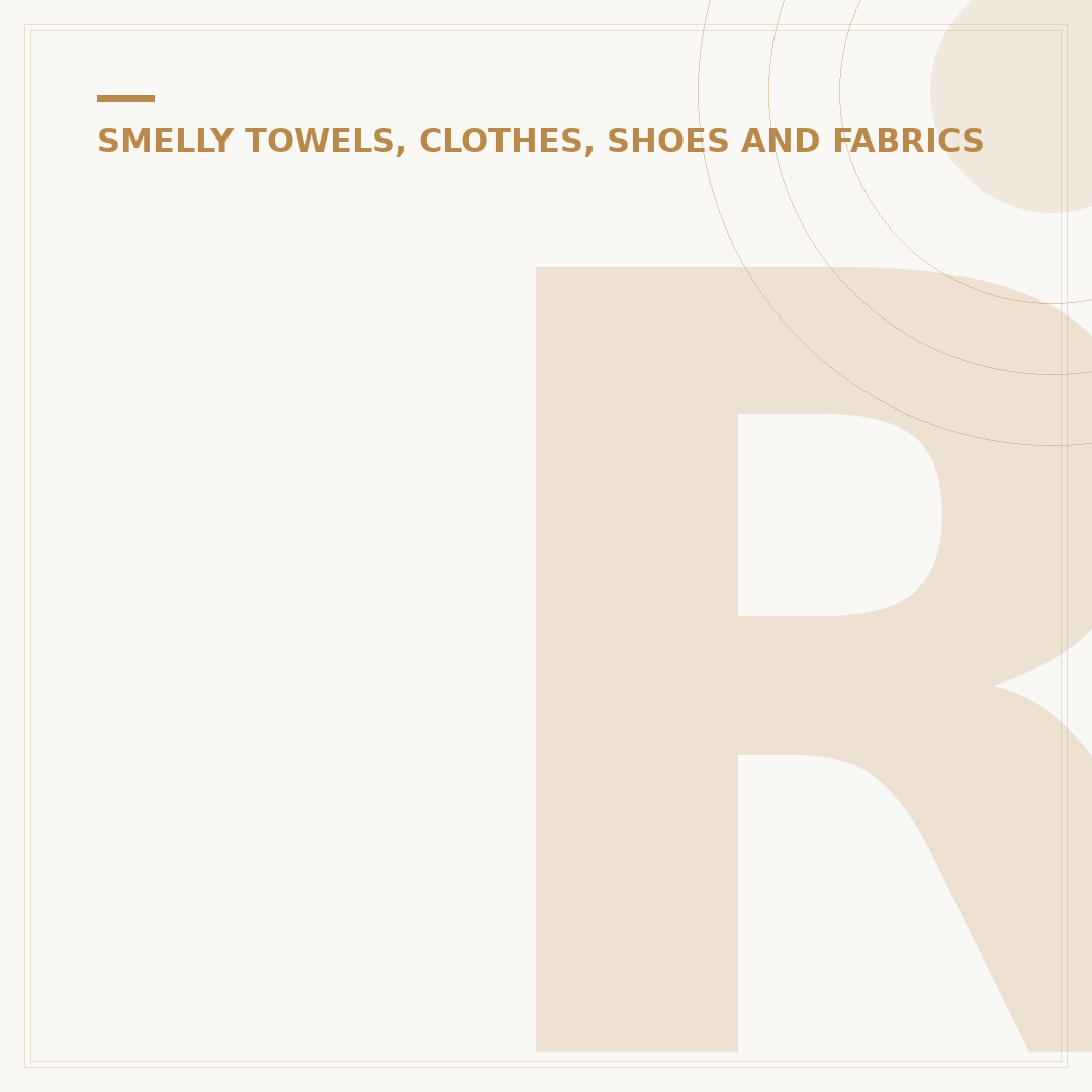 Remove Musty Washer Smells: An Analytical Method