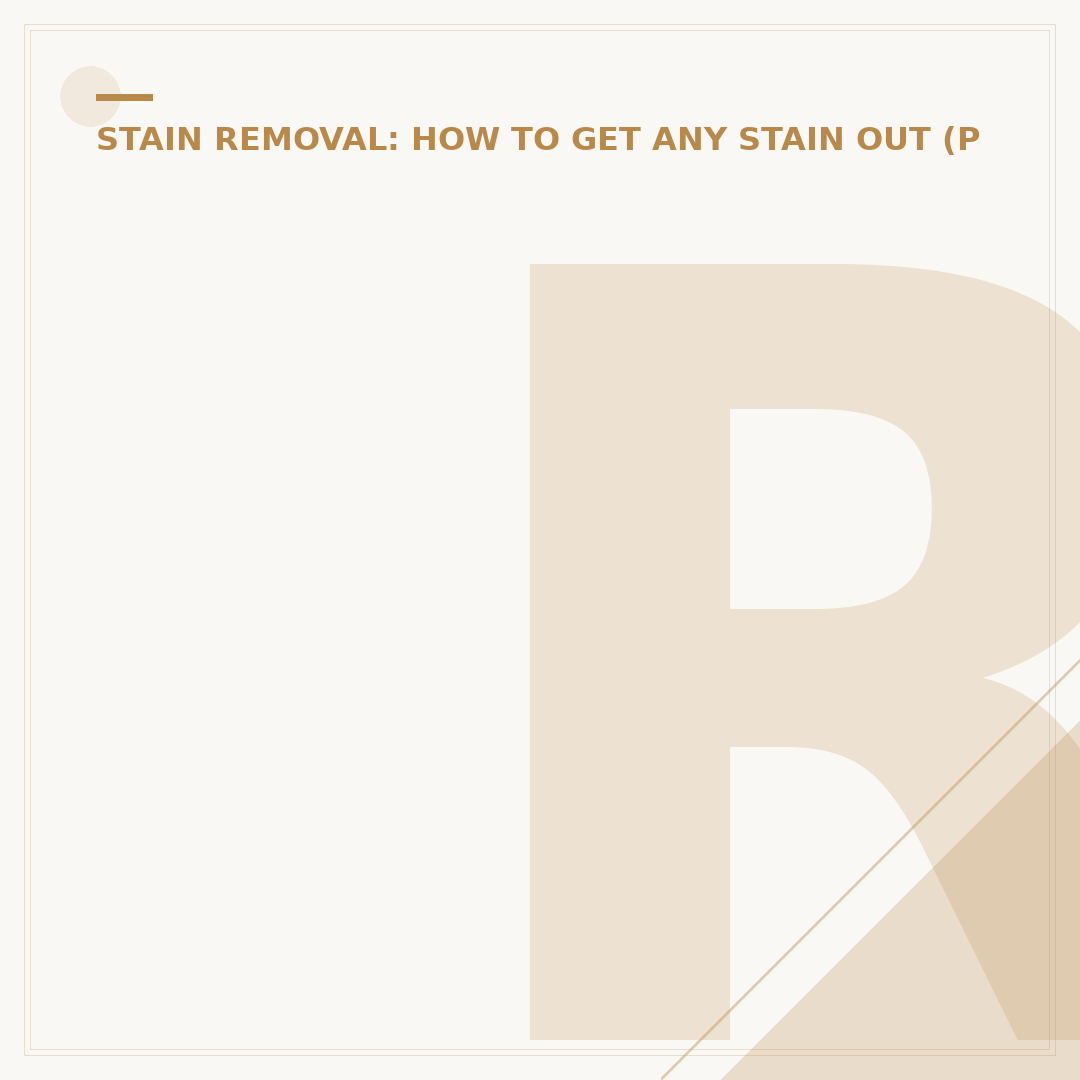 Remove Stains From Quartzite Effectively