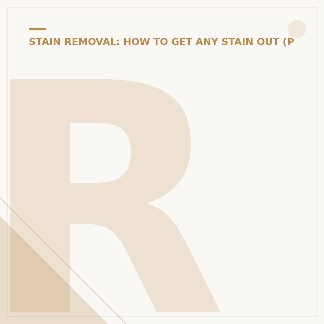 Remove Stains From a Toilet Seat
