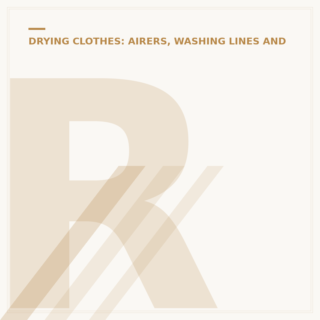 Retractable Washing Line: Space-Saving Laundry Solutions