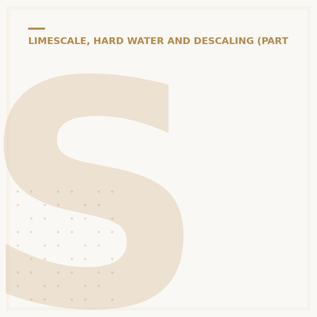 Siemens Descaling Tablets Explained