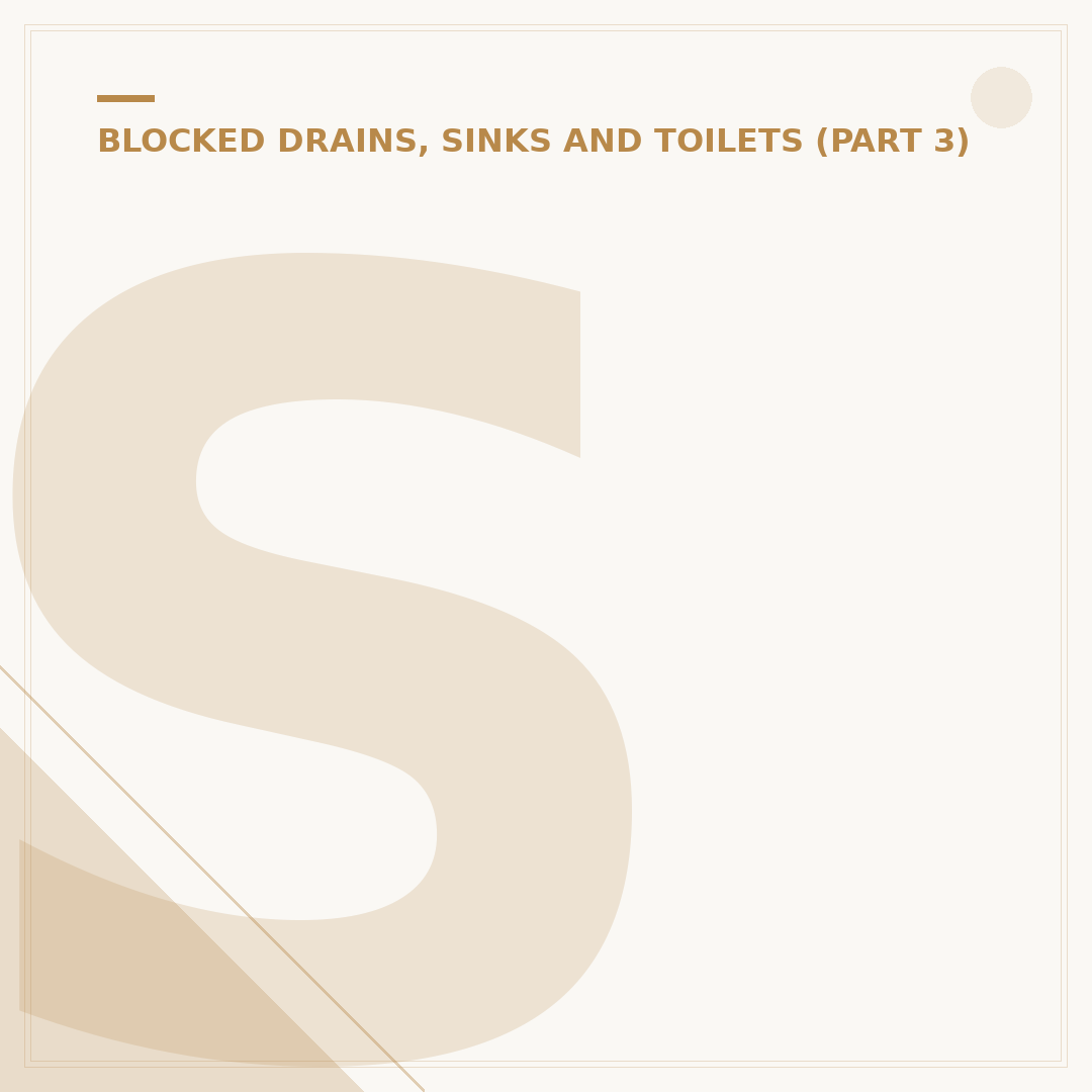 Small Drain Cleaner: Unblocking Sinks & Showers