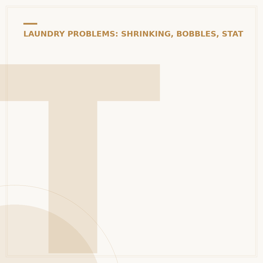 Tommy James Pilling: Understanding Fabric Care Solutions