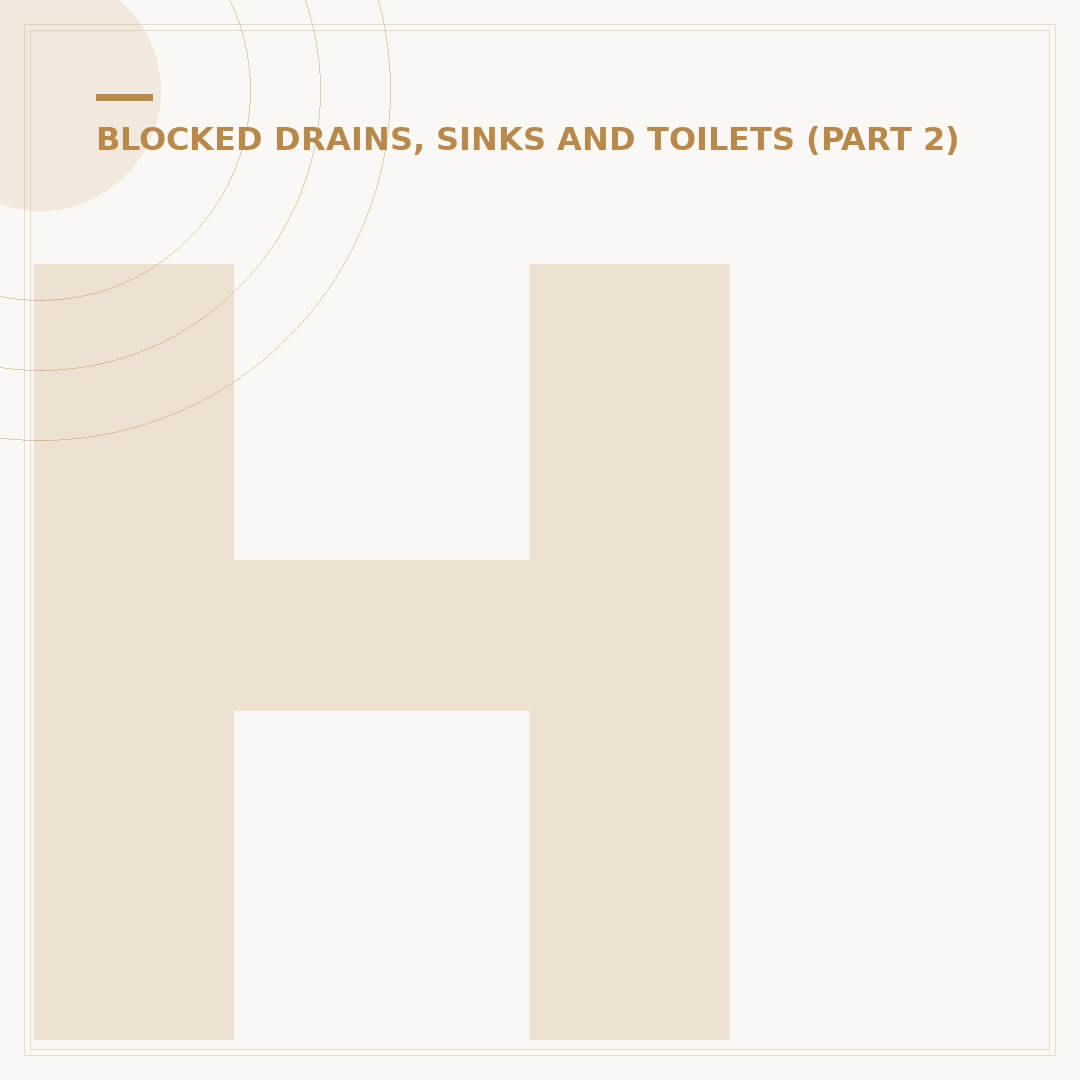 How to Unblock a Drain Filled with Soil