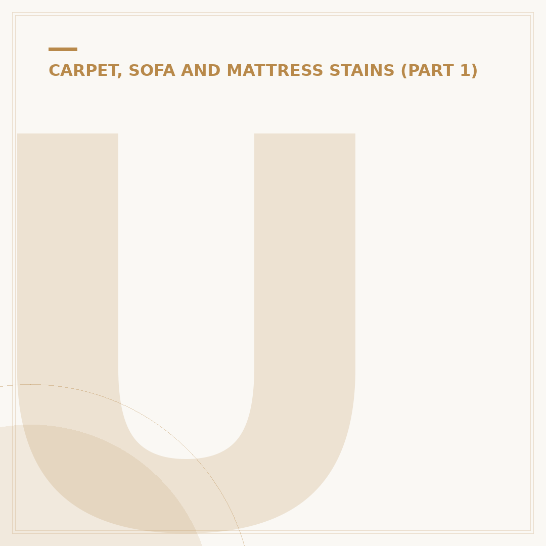 Urine Stain Remover on Mattress: Effective Methods