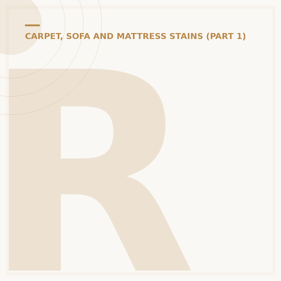 Remove Urine Stains from Mattress Effectively