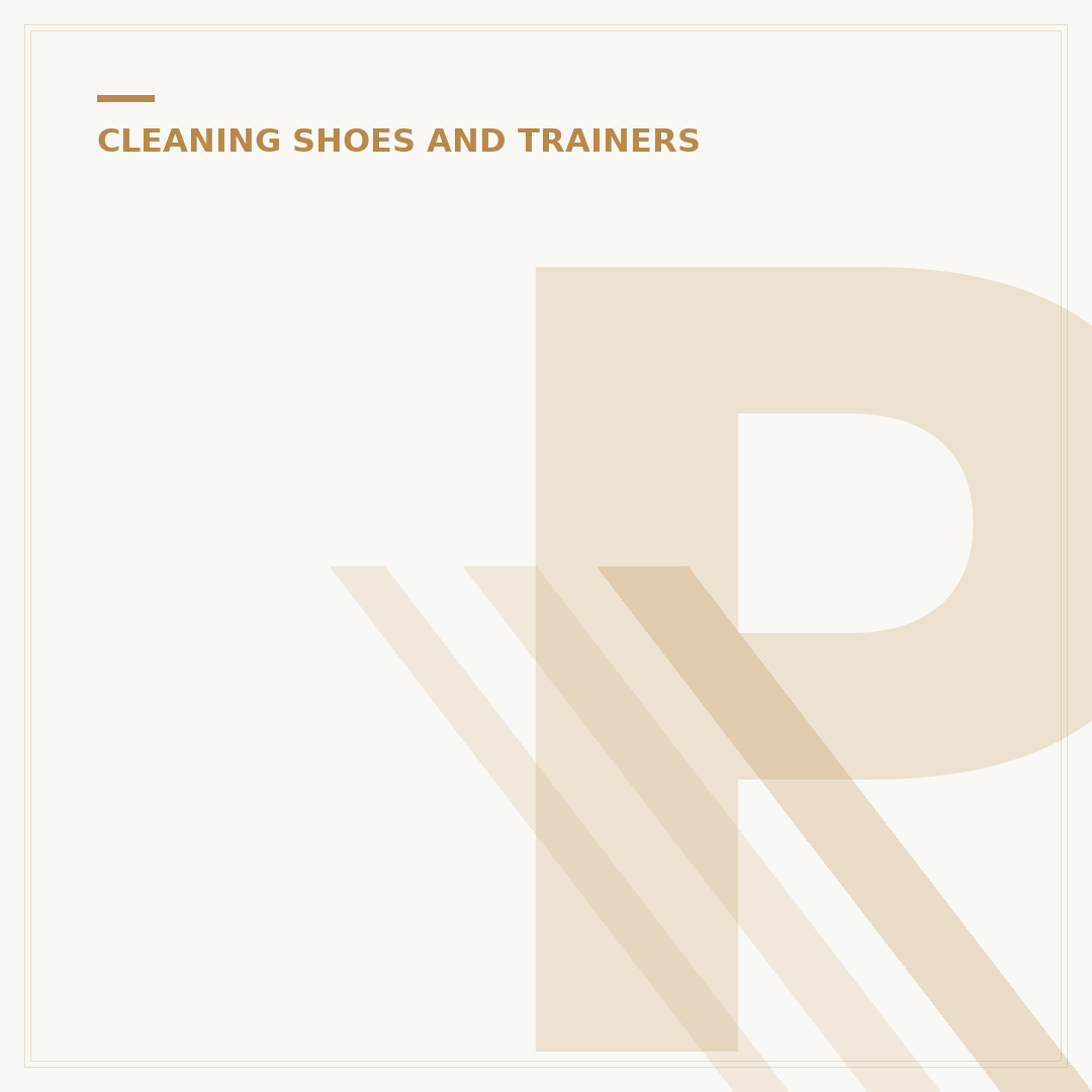 Putting Trainers in a Washing Machine