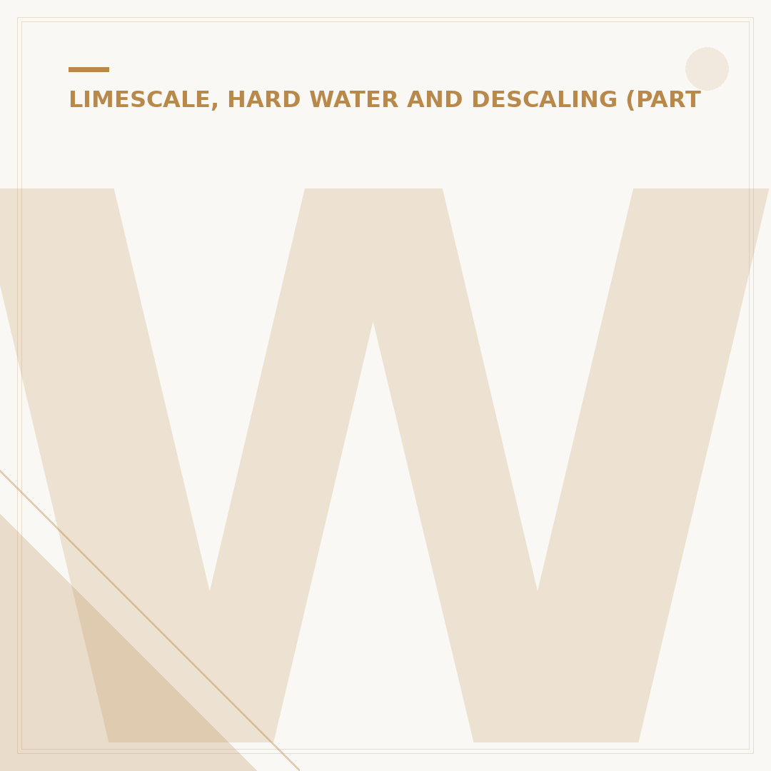 Washing Machine Limescale Filter: How They Work