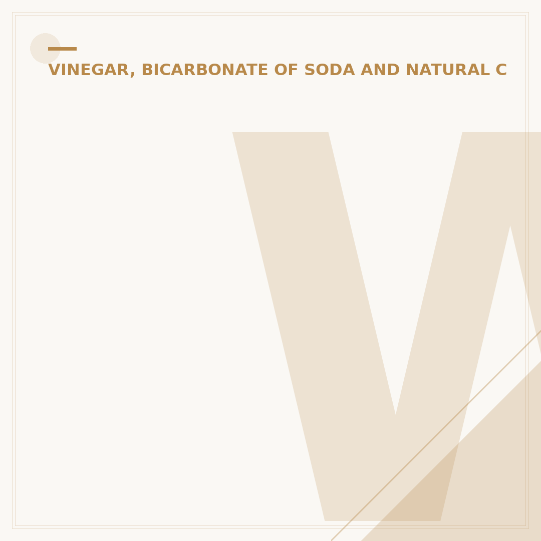 White Vinegar Alternative