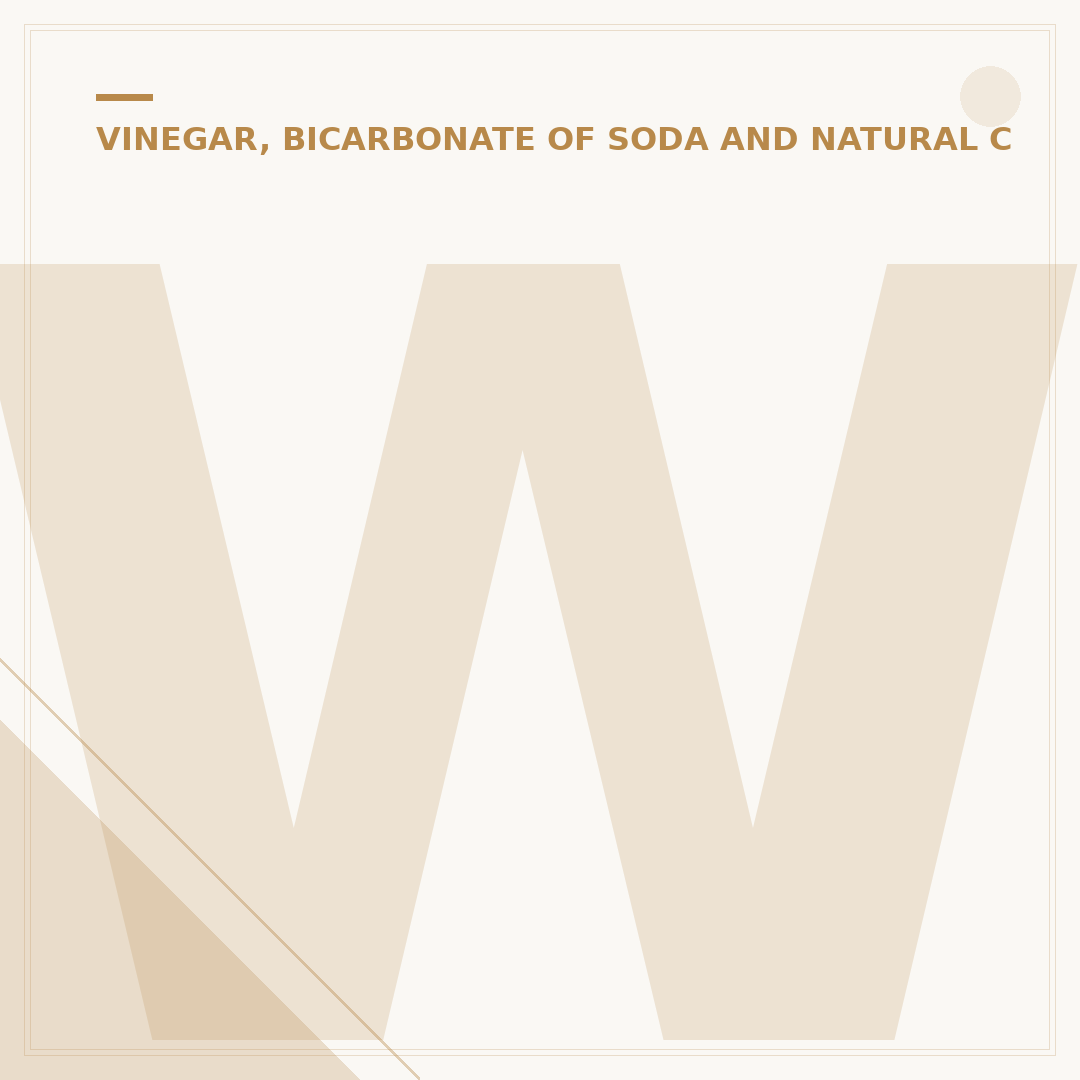 White Vinegar Spray: Uses and Benefits for Cleaning