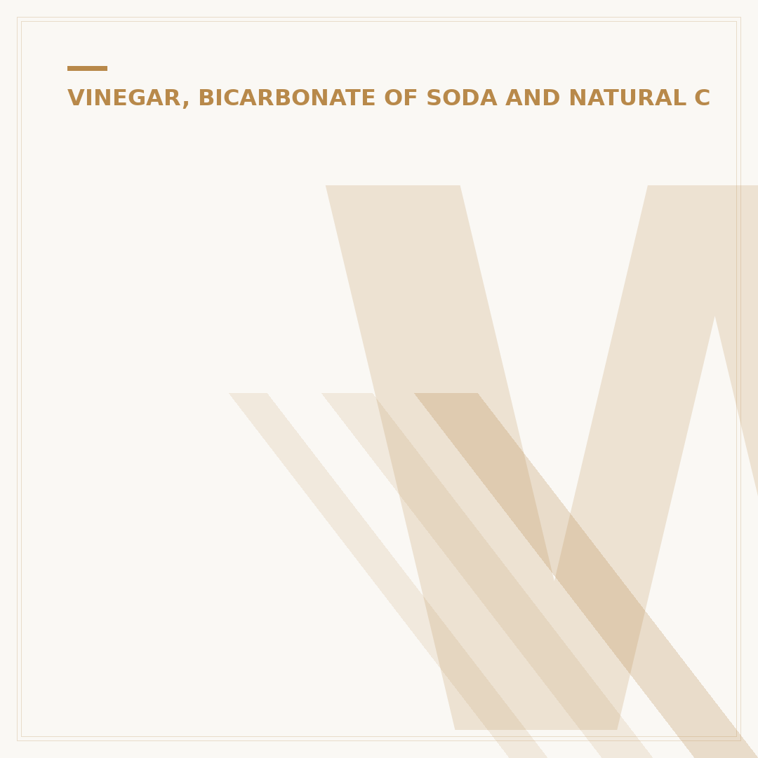 White Vinegar Uses: Household Cleaning and Beyond