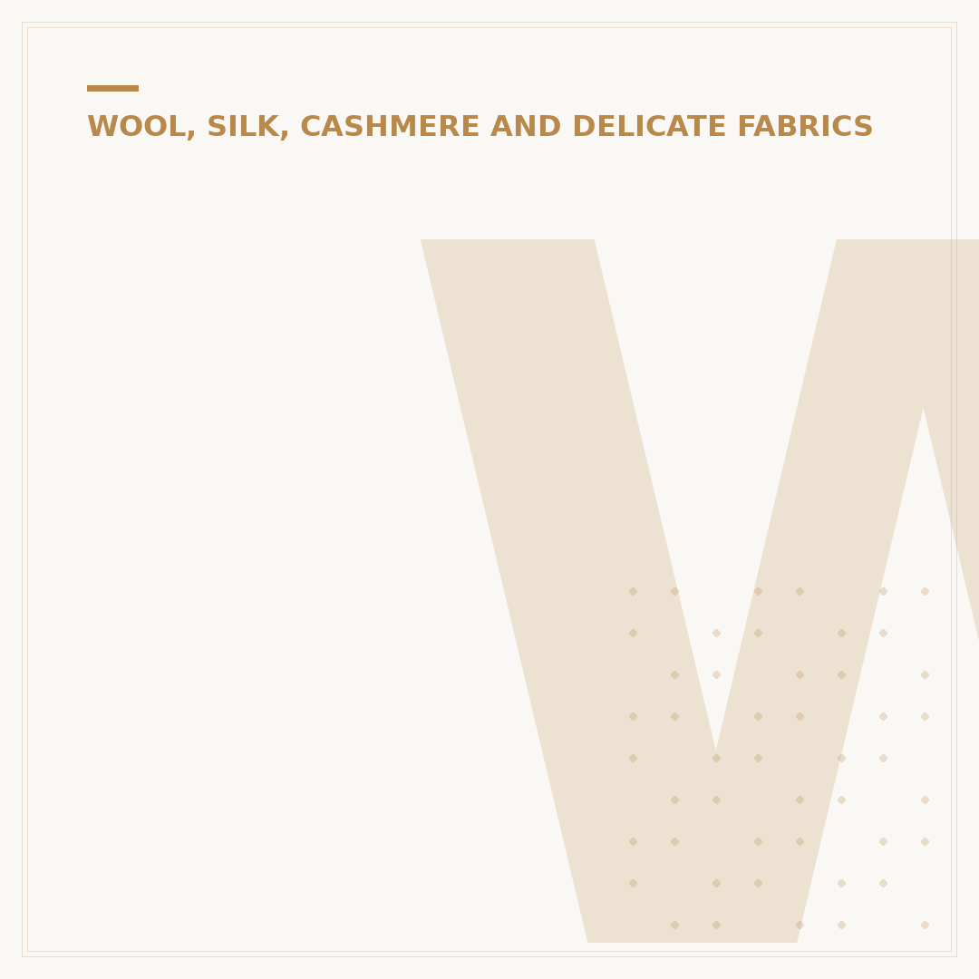 Wool Wash: Choosing the Right Detergent for Fabrics