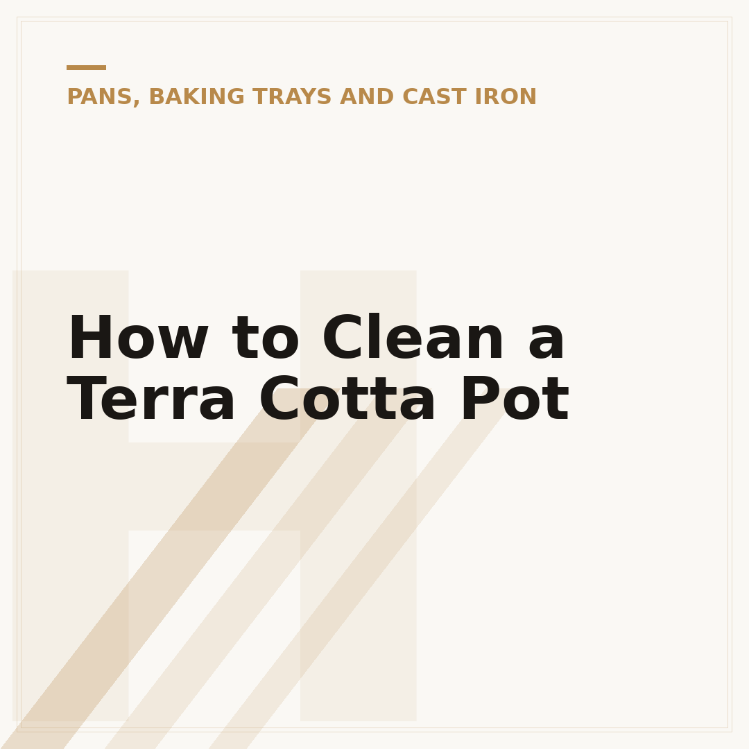 How to Clean a Terra Cotta Pot