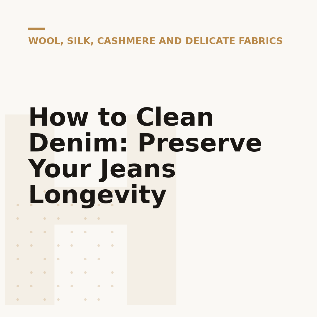 How to Clean Denim: Preserve Your Jeans Longevity