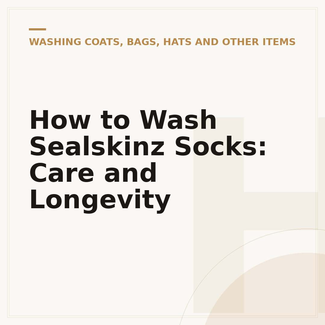 How to Wash Sealskinz Socks: Care and Longevity