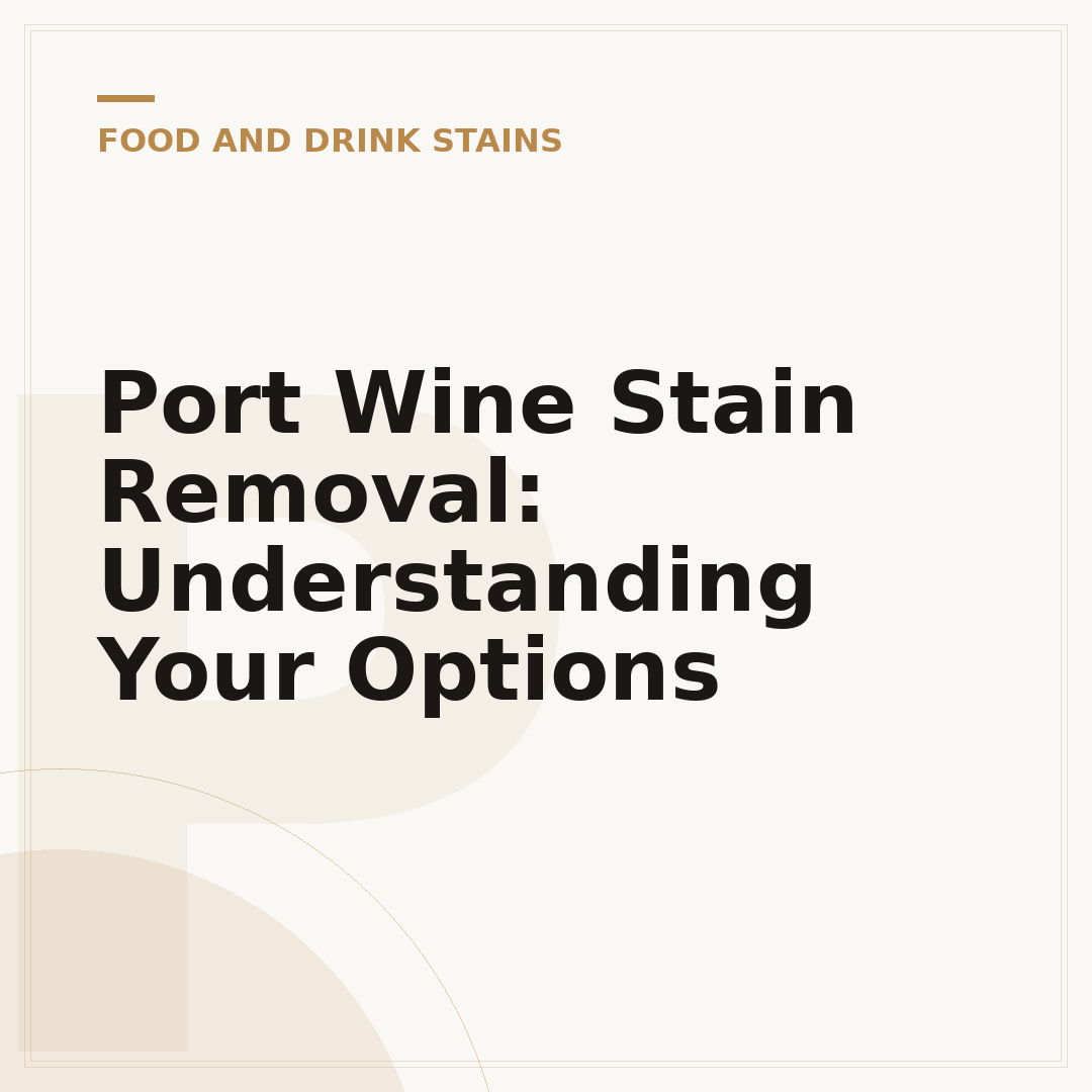 Port Wine Stain Removal: Understanding Your Options